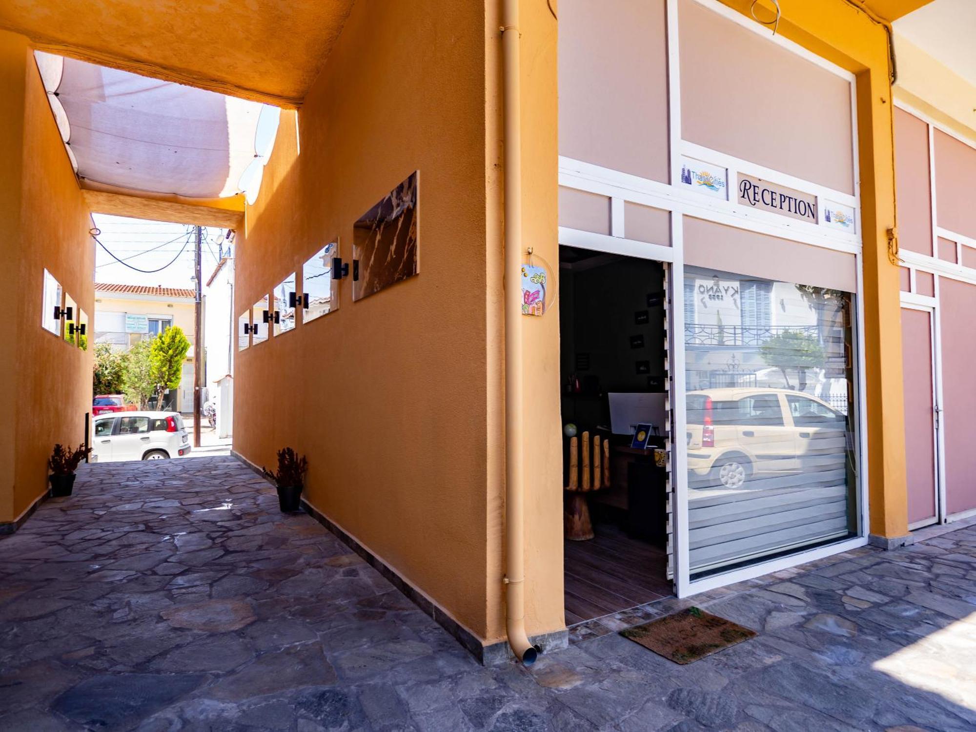 Thasscities Casa Studios Limenas  Bagian luar foto